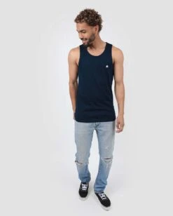 Tank - Branded -Men's daily clothing ITAMBasic Tank Navy Full