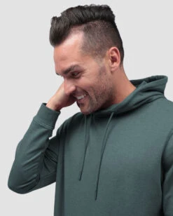 Pullover Hoodie (Classic Pocket) - Non-Branded -Men's daily clothing KangarooNB Mens Hoodie Indigo Lifestyle