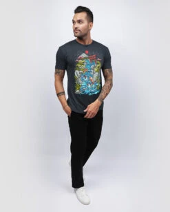 Koi Dreams Tee -Men's daily clothing KoiDreams Mens Tee Full