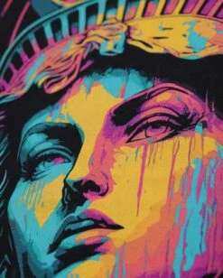 Liberty Tee -Men's daily clothing Liberty Mens Tee Macro