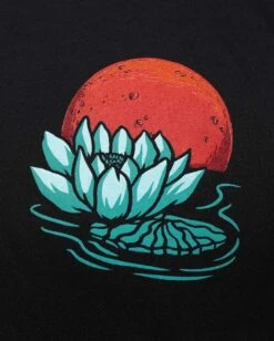 Melodic Moonlight Tee -Men's daily clothing MelodicMoonlight Mens Tee MacroFront