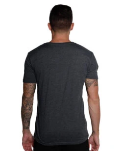 V-Neck Tee - Branded 31 V-Neck Tee - Branded -Men's daily clothing Men Vneck Charcoal back