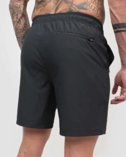 Active Shorts - Branded -Men's daily clothing Mens Basics Athletic Short Charcoal Back