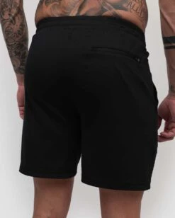 Comfort Shorts - Branded -Men's daily clothing Mens Basics ComfortShort Black Back