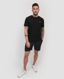 Active Shorts - Non-Branded -Men's daily clothing Mens Essentials Athletic Short Black Full