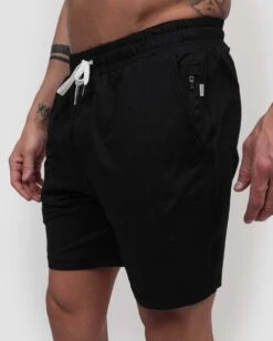 Comfort Shorts - Non-Branded -Men's daily clothing Mens Essentials ComfortShort Black Side
