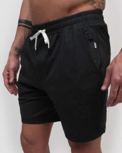 Men's daily clothing -Men's daily clothing Mens Essentials ComfortShort Charcoal Side
