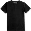 Henley Tee - Non-Branded -Men's daily clothing Mens Essentials Henley Black Webstore
