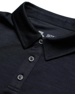 Performance Polo - Branded -Men's daily clothing Mens PerformancePolo Black Detail2