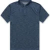 Performance Polo - Non-Branded -Men's daily clothing Mens PerformancePolo Navy Mock