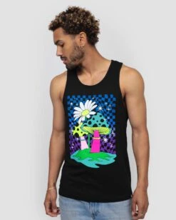 Daisy Spores Tank 10 Daisy Spores Tank -Men's daily clothing Mens Tank DaisySpores Front