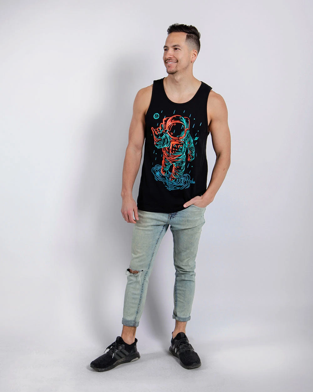 Universal Love Glow-in-the-Dark Tank 5 Universal Love Glow-in-the-Dark Tank - Image 3