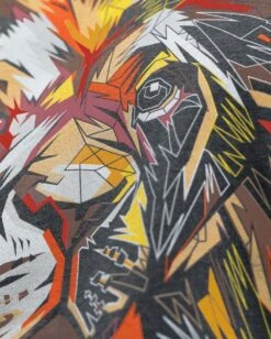 Fractal Beast Tee -Men's daily clothing Mens Tee FractalBeast Macro