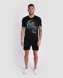 Lunar Harvest Glow-in-the-Dark Tee -Men's daily clothing Mens Tee LunarHarvest Full