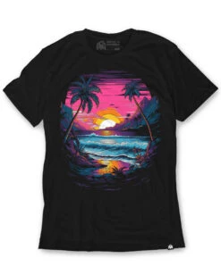 Neon Shores Tee