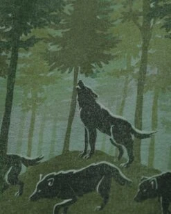 Nightfall Prowl Vintage Tee -Men's daily clothing NightfallProwl Mens Tee MacroBack