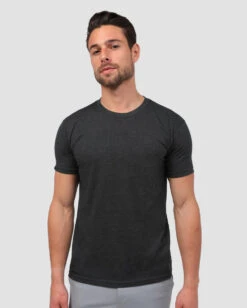 Basic Tee - Non-Branded -Men's daily clothing Non Branded Mens BasicTee Charcoal Front