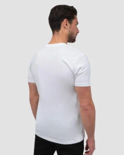 Basic Tee - Non-Branded -Men's daily clothing Non Branded Mens BasicTee White Back