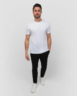 Basic Tee - Non-Branded -Men's daily clothing Non Branded Mens BasicTee White Full