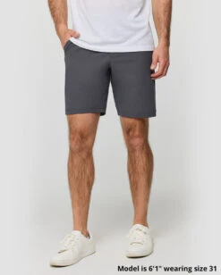 Daily Short -Men's daily clothing Non Branded Mens DailyShort Charcoal Front1B