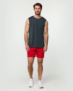 Performance Muscle Tank - Non-Branded 24 Performance Muscle Tank - Non-Branded -Men's daily clothing Non Branded PerformanceMuscleTank Charcoal Full