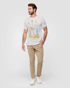 Primary Blend Vintage Tee -Men's daily clothing PrimaryBlend Mens Tee Full