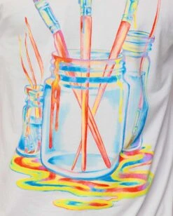 Primary Blend Vintage Tee -Men's daily clothing PrimaryBlend Mens Tee Macro