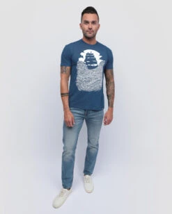 Rolling Tides Tee -Men's daily clothing RollingTides Mens Tee Full