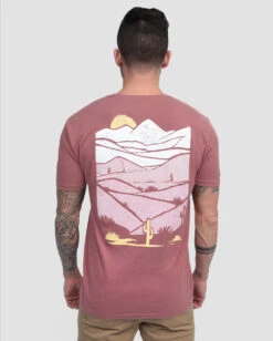 Scarlet Sands Vintage Tee 13 Scarlet Sands Vintage Tee -Men's daily clothing ScarletSands Mens Tee Back