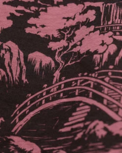 Serene Horizon Vintage Tee -Men's daily clothing SereneHorizon Mens Tee Macro