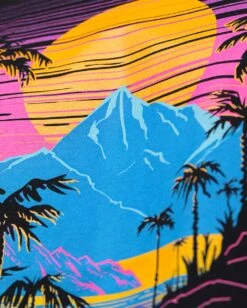 Sherbet Shores Tee -Men's daily clothing SherbetShores Mens Tee Macro