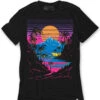 Sherbet Shores Tee -Men's daily clothing SherbetShores Mens Tee Mock Front