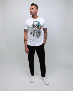 Skeletal Beats Tee -Men's daily clothing SkeletalBeats Mens Tee Full