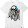 Skeletal Beats Tee -Men's daily clothing SkeletalBeats Mens Tee Mock Front