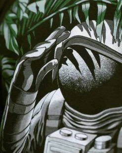 Space Safari Tee -Men's daily clothing SpaceSafari Mens Tee Macro