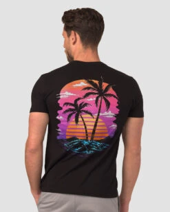 Sundown Bliss Tee -Men's daily clothing SundownBliss Mens Tee Back