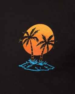 Sundown Bliss Tee -Men's daily clothing SundownBliss Mens Tee Macro Front