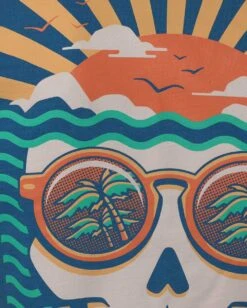 Sunlit Smirk Tee -Men's daily clothing SunlitSmirk Mens Tee Macro Back