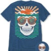 Sunlit Smirk Tee -Men's daily clothing SunlitSmirk Mens Tee Mock Front