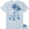Surf Life Vintage Tee -Men's daily clothing SurfLife Mens Tee Mock Front