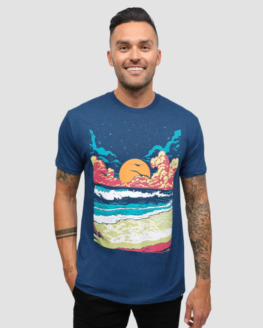 Tangerine Tides Tee 4 Tangerine Tides Tee - Image 2