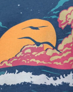 Tangerine Tides Tee 10 Tangerine Tides Tee -Men's daily clothing TangerineTides Mens Tee Macro