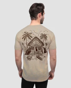 Tropic Hut Tee -Men's daily clothing TropicHut Mens Tee Back