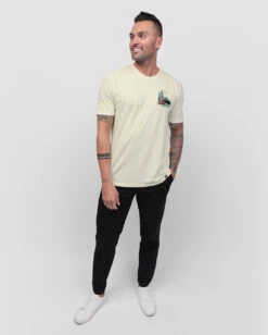 Wild Retreat Vintage Tee -Men's daily clothing WildRetreat Mens Tee Full