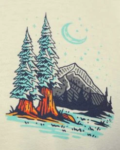 Wild Retreat Vintage Tee -Men's daily clothing WildRetreat Mens Tee MacroFront