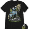 Wolf Ridge Tee -Men's daily clothing WolfRidge Mens Tee Mock Back