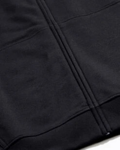 Zip-Up Hoodie - Branded -Men's daily clothing ZipUpHoodie Black Detail 02